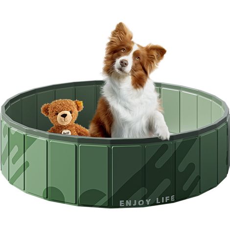 Pool pour, Piscine Pliable,Piscine Pliable pour Chiots - Extérieur Basse-Cour Chiens Chats Animaux de Compagnie Chiot