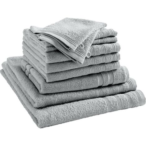 Pack complet 10 pièces "Spa" salle de bain / 400 gr/m² - "Spa" Perle - "Spa" Perle -