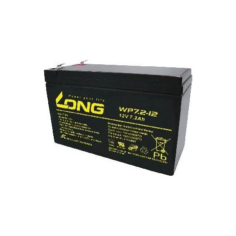 Batería hekatron akku 12 v 7.2 ah alimentación emergencia