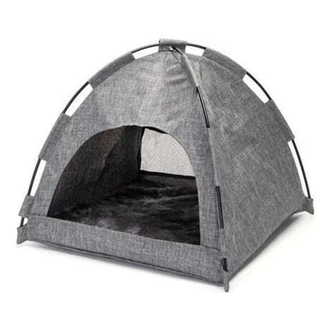 FENOPLASTICAPet Maison pour Chats Tente pour chat à double usage hiver etété Bac et maison de toilette pour chat (1/5)