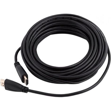 Câble HDMI de 10 Mètres pour Télévision Numérique Haute Définition, Télévision à Plasma, Télévision - FRA (1/4)