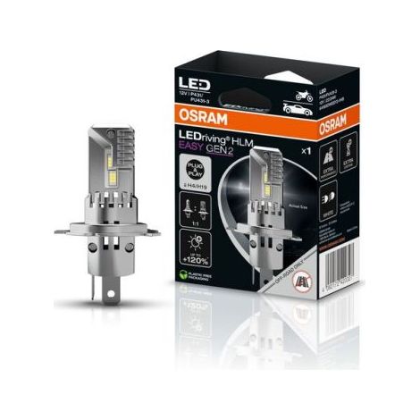 Ampoule LEDriving HL EASY H4/H19 Osram 64193DWESY2‑1HB