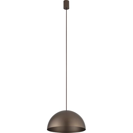 Lampada a sospensione moderna marrone Nowodvorski Hemisphere 33cm (1/2)