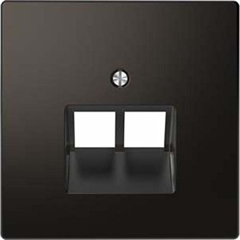 MERTEN PLAQUE CENTRALE 2 F. ANTH POUR PRISE UAE MEG45226034 MEG4522-6034