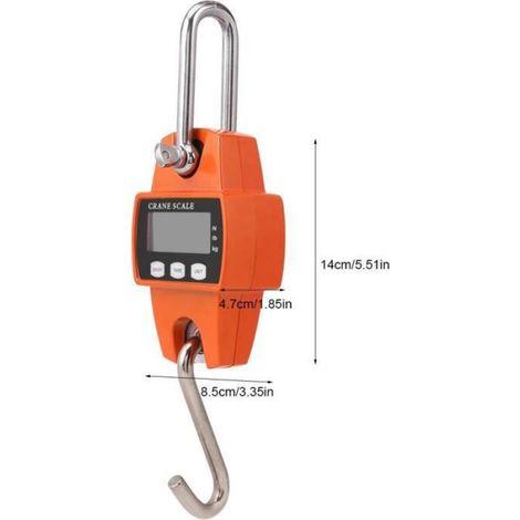 Balance Électronique - 300 kg - Affichage LCD 55 x 24 mm - Acier Inoxydable et Alliage D'aluminium - Sans Fil - 1 Pièce (1/4)
