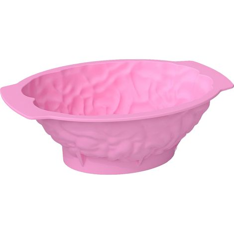 1 Moule cerveau silicone, capacité 24,8x17,8x7,6cm, moule gâteau 3D réaliste, accessoire cuisine Halloween (1/5)