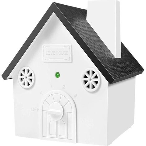 Mangeoire à oiseaux en bois pour extérieur, design suspendu, ouverture large pour remplissage facile, robuste. (1/5)