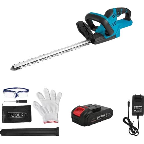 Sécateur électrique, outils de jardinage sans fil, coupe-bordures, tondeuse à gazon, taille-haies,Taille-arbustes portatif (1 batterie) (1/5)