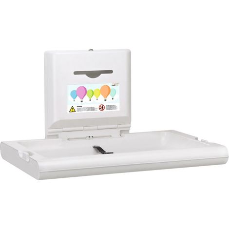 MEDICLINICS CP0016H Cambiapañales Horizontal Blanco - ref: CP0016H (1/2)