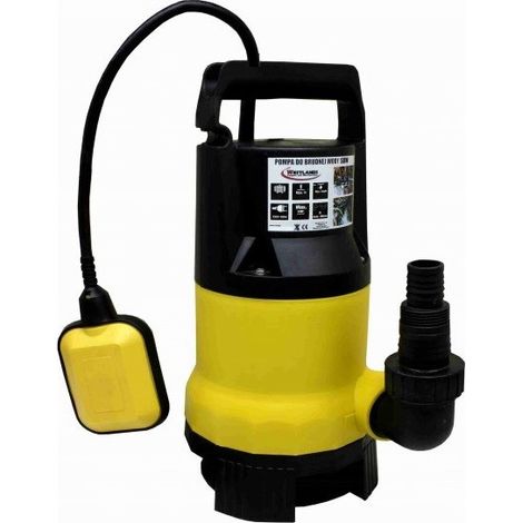 Pompe submersible pour eaux chargées 400 W 7500 l/h