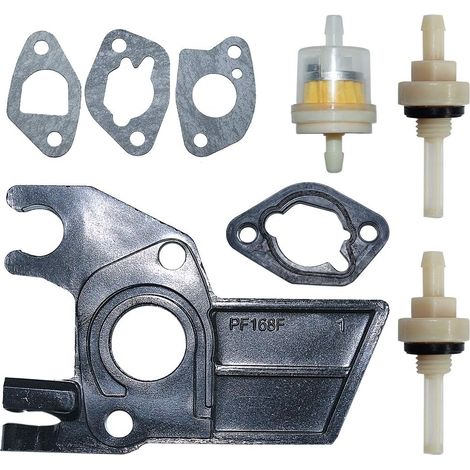 Kit joint isolateur entre carbu et moteur pour tondeuse Honda GX160 GX200 5.5HP 6.5HP Remplacer 16955-ZE1-000, 16220-ZE1-020 (1/5)