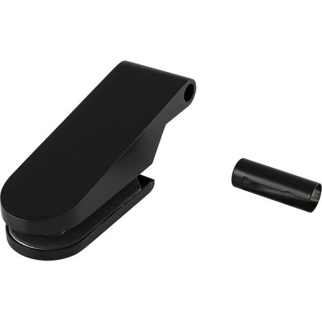 DORMA-Glas Türband Flügelteil Studio Rondo 10.230, Glas 8 mm, schwarz matt (1/2)