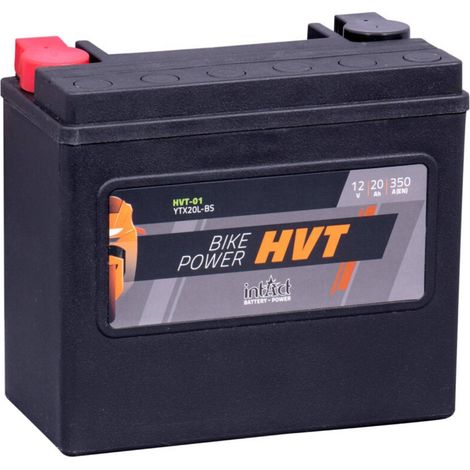 Batterie moto Power Bike AGM HVT-01 12v 20ah 350A Harley Davidson (1/4)