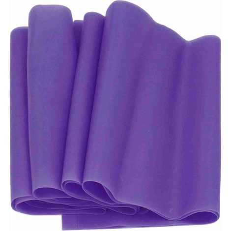 Bande élastique de résistance pour l'entraînement à l'arc, idéale pour le renforcement musculaire et l'exercice physique (violet, 13,6 kg). (1/5)