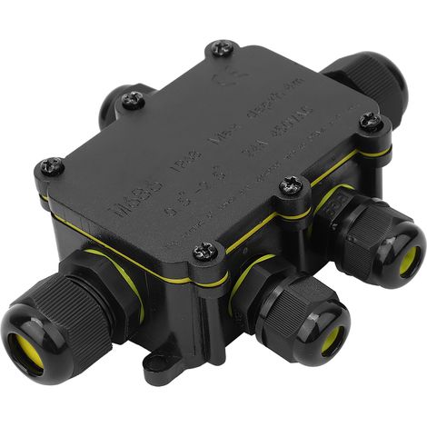 IP68 Kunststoff-Anschlussdose, 5 m Unterwasseranschluss, Verdrahtungskasten T100 450VAC 24A UL94V‑2 (1/5)