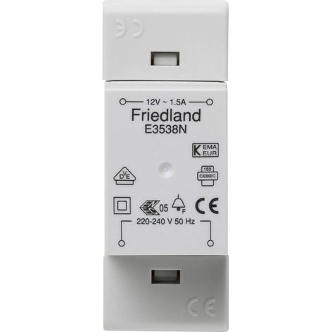 Honeywell Home E3538N Trasformatore per campanello 12 V/AC 1.5 A