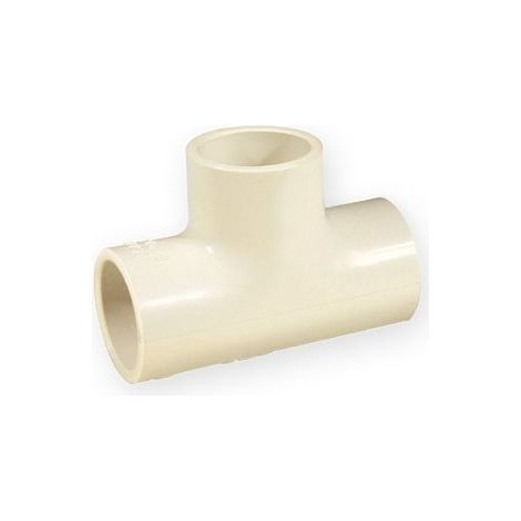 Té égal KW/KW/KW PVC-C 1 1/2"