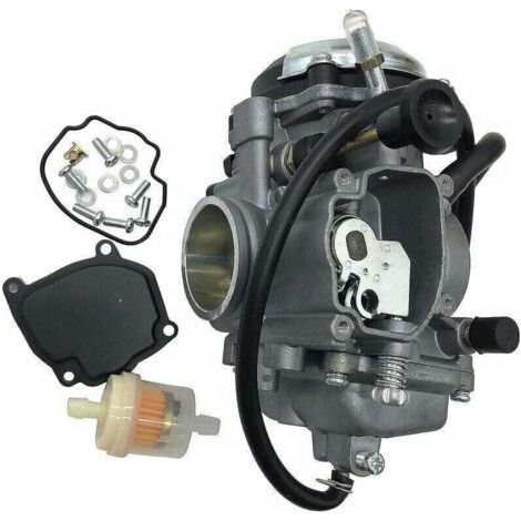 Carburateur pour Yamaha Bear , XU,Tracker 250 Yfm250 Atv 1999-2004, accessoire auto qualité supérieure, conforme origine, résistant environnement rude, easy à installer - (1/4)