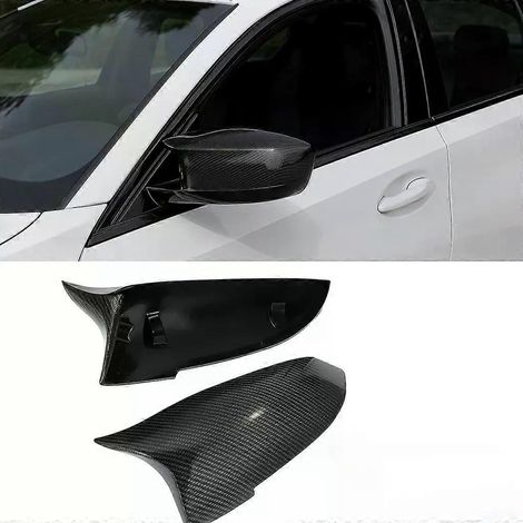 Für BMW 5er F10 F18 (ab 2014) – M-Style Spiegelkappen Glänzend Schwarz Paar, links & rechts, Ersatz-Seitenspiegelgehäuse JXLGV (1/5)