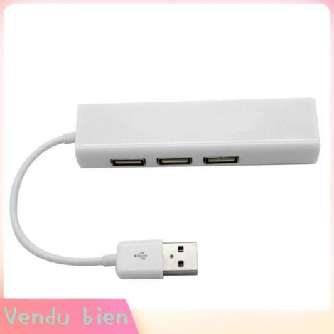 Garosa Hub USB vers RJ45 USB To RJ45 Hub 480Mbps High Speed PVC Copper Widely Compatible USB To Ether NEW informatique boite (1/5)