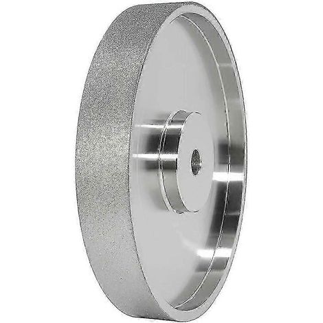 Meule CBN, 15,2 cm de diamètre x 2,5 cm de largeur, alésage de 1,3 cm, meule diamantée compatible avec Sharpenin (1/5)