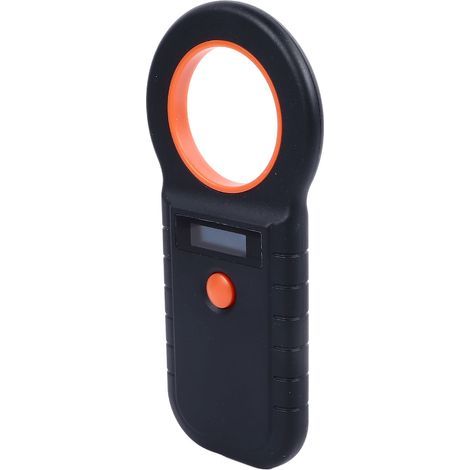 Lecteur de micropuces pour animaux - Scanner portable et efficace d'identification par puce électronique pour chiens, chats, vaches et moutons noirs (1/5)