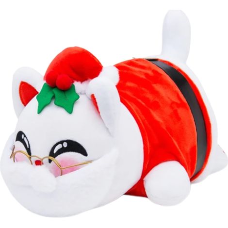 Peluche chat mignon cartoon animal en peluche douce figurine collection coussin décoratif maison cadeau anniversaire enfants (1/5)