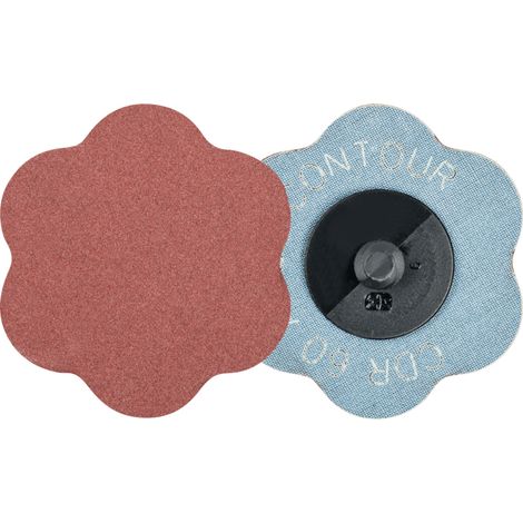 PFERD TOOLS COMBIDISC Korund Schleifblatt CDR Ø 60mm A180 CONTOUR für Konturen 50 Stk