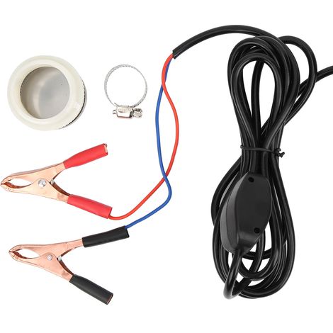 Pompe à huile-eau portable, 24V, argent. (1/5)