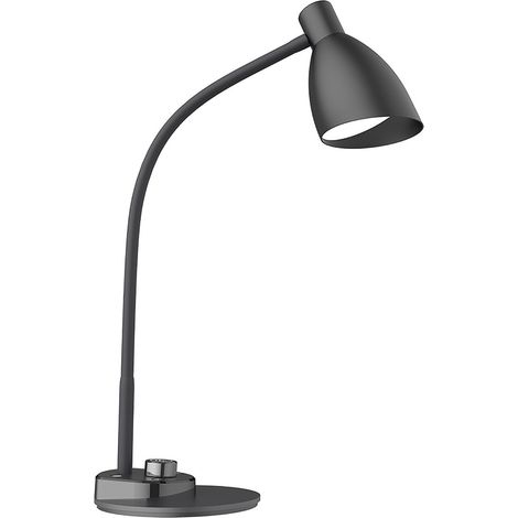 LED-Schreibtischlampe, Aus-Timer, 3 Leuchtstufen, verstellbarer Arm, schwarz (1/5)