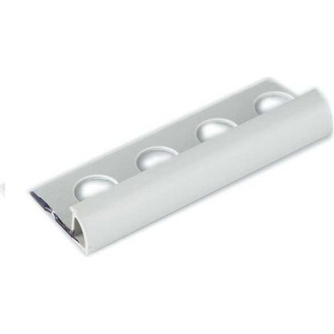 Profilo jolly proteggiangolo in pvc 8/10mm barra 2.6 m : Colore - Grigio