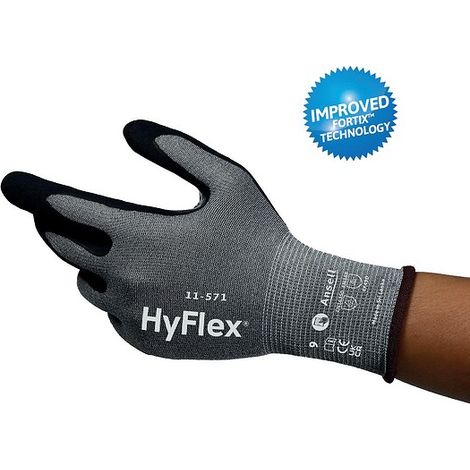 Gants HYFLEX® 11-571 sachet de 12 paires taille 10 - ANSELL