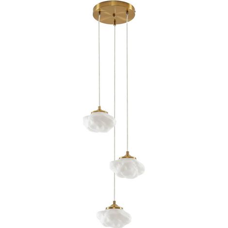 Pendelleuchte "Piatra" aus Glas für Wohnzimmer & Esszimmer von Lindby