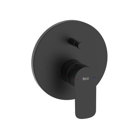 MEZCLADOR EMPOTRABLE PARA BAÑO-DUCHA CALA NEGRO MATE