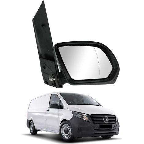Électrique Rétroviseur Extérieur avec W447 2014-2020, Asphérique Miroir de rétroviseur pour W447, Camionnette W447, Mixto W447, Tourer W447 Chauffant Rétroviseur La Droit (1/5)
