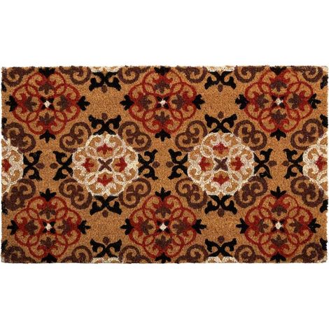 Felpudo de pvc impreso marron 45x75 (1/5)