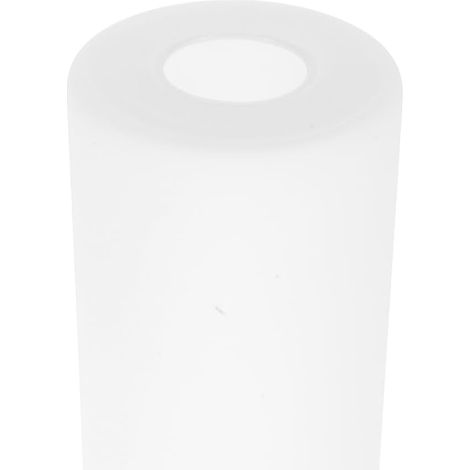 Cylindrical Lampshade in Opaque White Glass Replacement Cover for Desk Lamp Wall Lamp Suspension 20.00 X 10.00 X 10.00 Cm Easy Installation For Indoor (1/5)