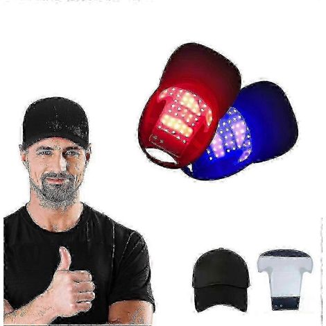 Filiyano-Casque laser pour la repousse des cheveux 2026-2025 - Thérapie par la lumière rouge/bleue 650 nm (LLLT) pour le soin du cuir chevelu et le (1/5)