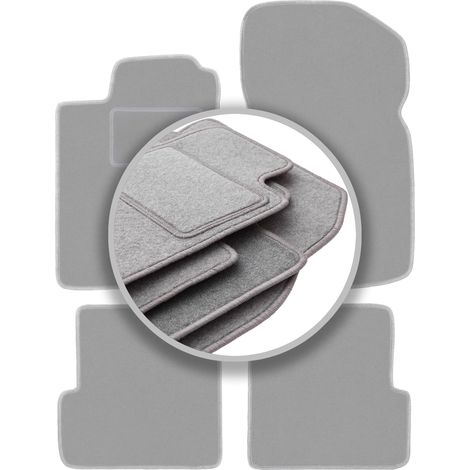 Alfombrillas de coche gris ceniza para Renault Megane I cabrio, coupé (1995-2002)