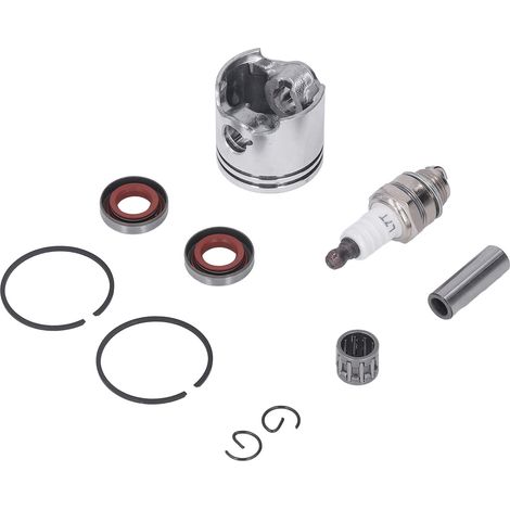 Kit de couvercle de piston pour débroussailleuse Stihl FS120, comprenant roulement à aiguilles, circlip, goupille et joint d'huile (1/5)