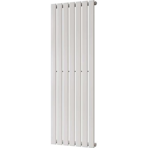 Typhoon - White Vertical Radiator H1400mm x W476mm Single Panel (1/3)
