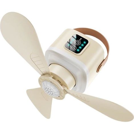 HOXILEELEOVentilateur soffitto mobile - TANDE - portatile - LED integrato - 4 velocità - Indoor &amp outdoor (1/5)