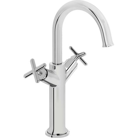 Vitra Origin Classic Tall Basin Mixer Tap - Chrome