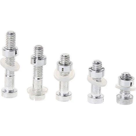 Vis M2.5 16,5+13,5+11,5+10,5+7,5 mm pour montage de cellule de platine vinyle sur tourne-disque LP (1/4)