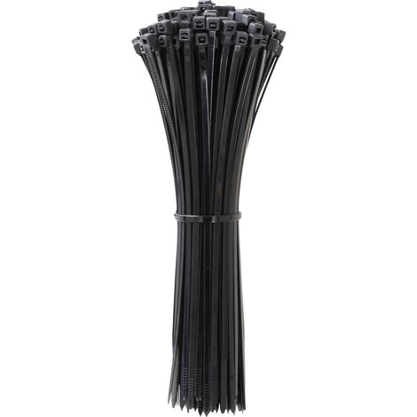 Quadrios 24CA376 24CA376 Kabelbinder 450 mm 7.6 mm Schwarz UV-stabilisiert 100 St. (1/2)
