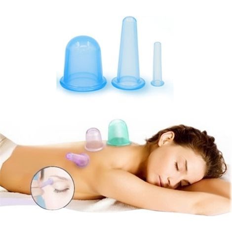 Ventouses - Ventouses à vide pour massage / traitement de la cellulite (lot de 3)-AquaForge
