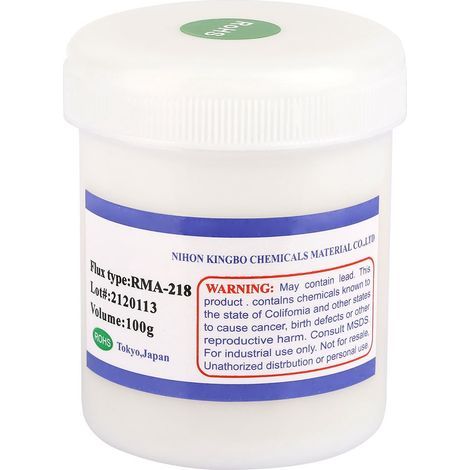 Pâte à souder BGA 140g pour rebillage et réparation de composants électroniques (1/5)