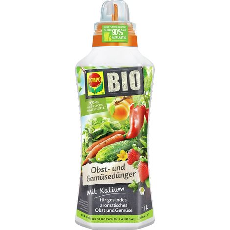 COMPO BIO Obst- und Gemüsedünger 1l (1/5)
