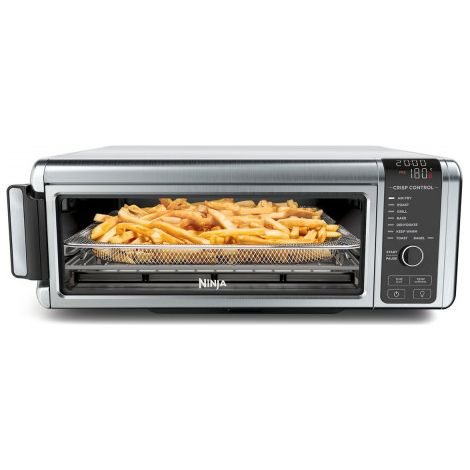 Ninja – Mini four grill 10 L 2400 W – Indépendant – Acier inoxydable noir – Dimensions 501x380x192 mm