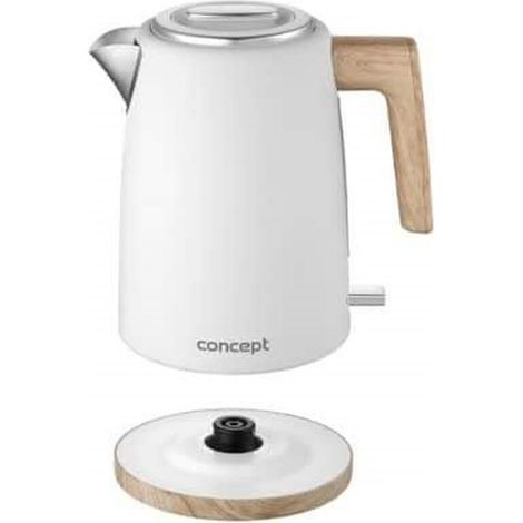 Concept Solution Hervidor Elegante blanco 1,7L 1850W (1/3)